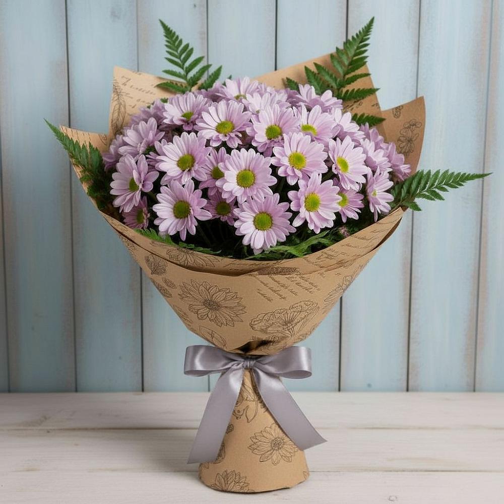 Букет цветов из: Хризантемы в Струги Красные