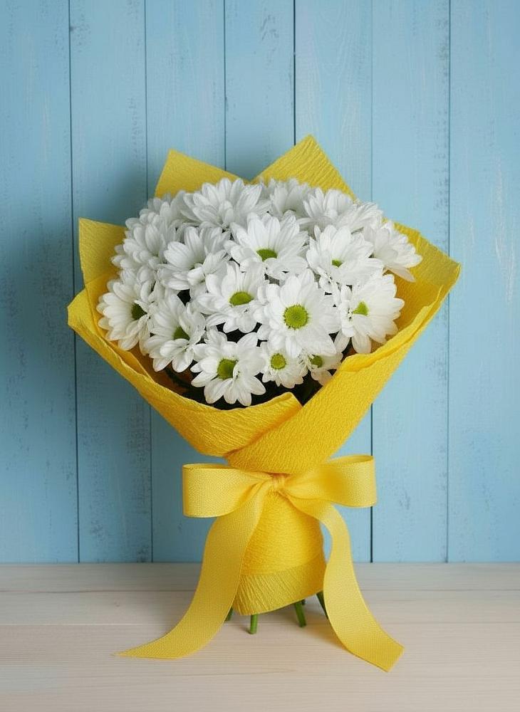 Букет цветов из: Хризантемы в Струги Красные