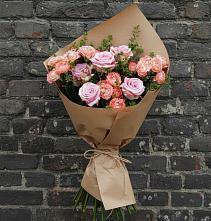 Букет цветов из:  Розы #REPLACE_PRED# Струги Красные