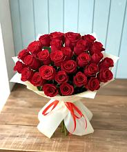 Букет 29 Красных роз в Струги Красные