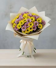 Букет цветов из:  Хризантемы в Струги Красные