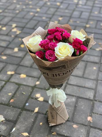 Букет цветов из: Розы в Струги Красные