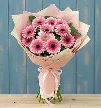Букет цветов из:  Герберы в Струги Красные