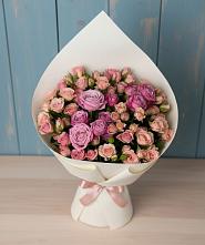 Букет цветов из:  Розы #REPLACE_PRED# Струги Красные